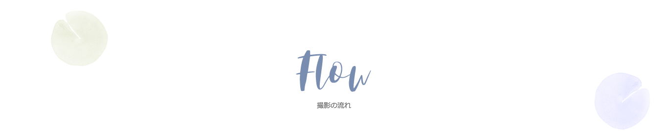 Flow 撮影の流れ