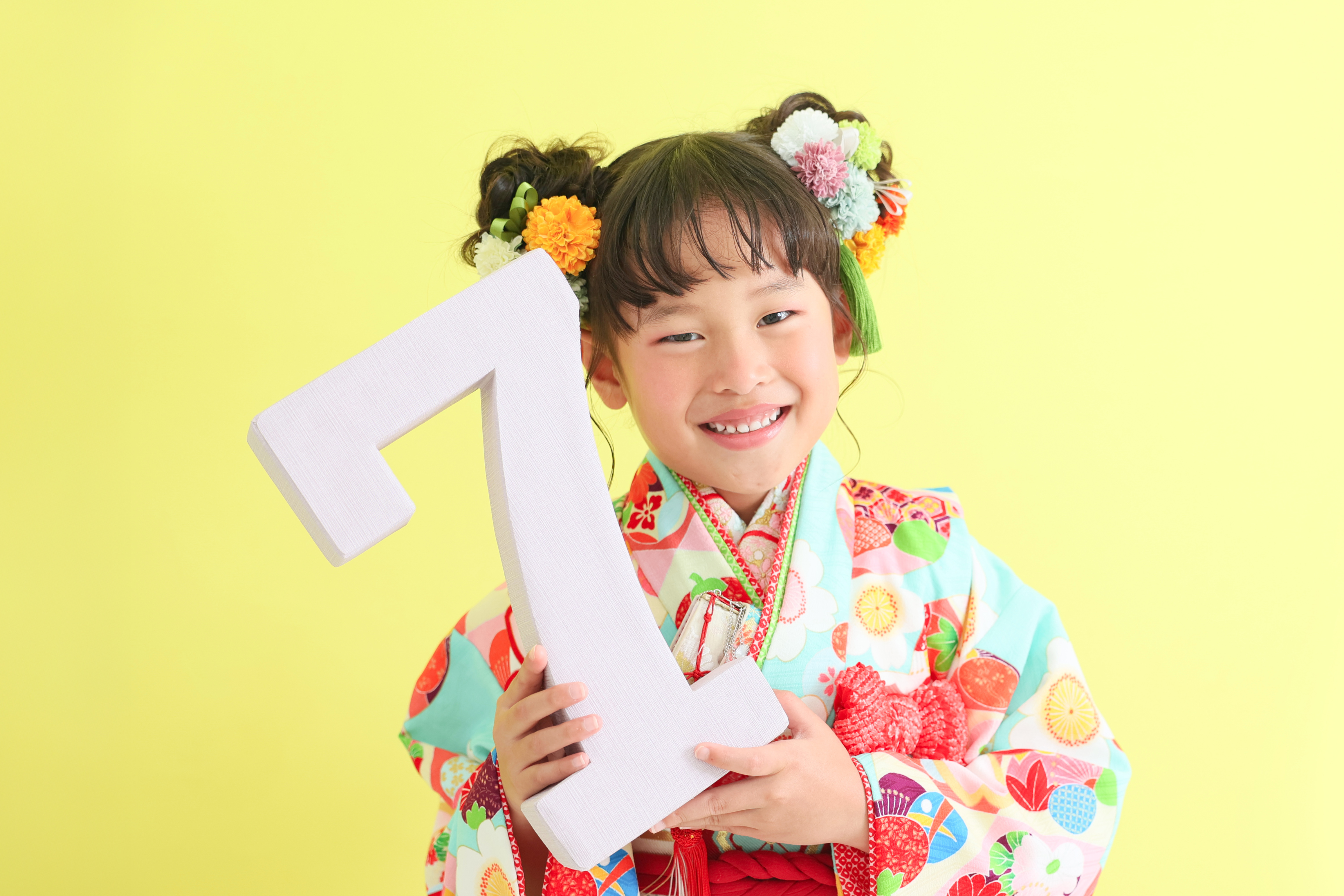 七五三撮影用和装の衣装