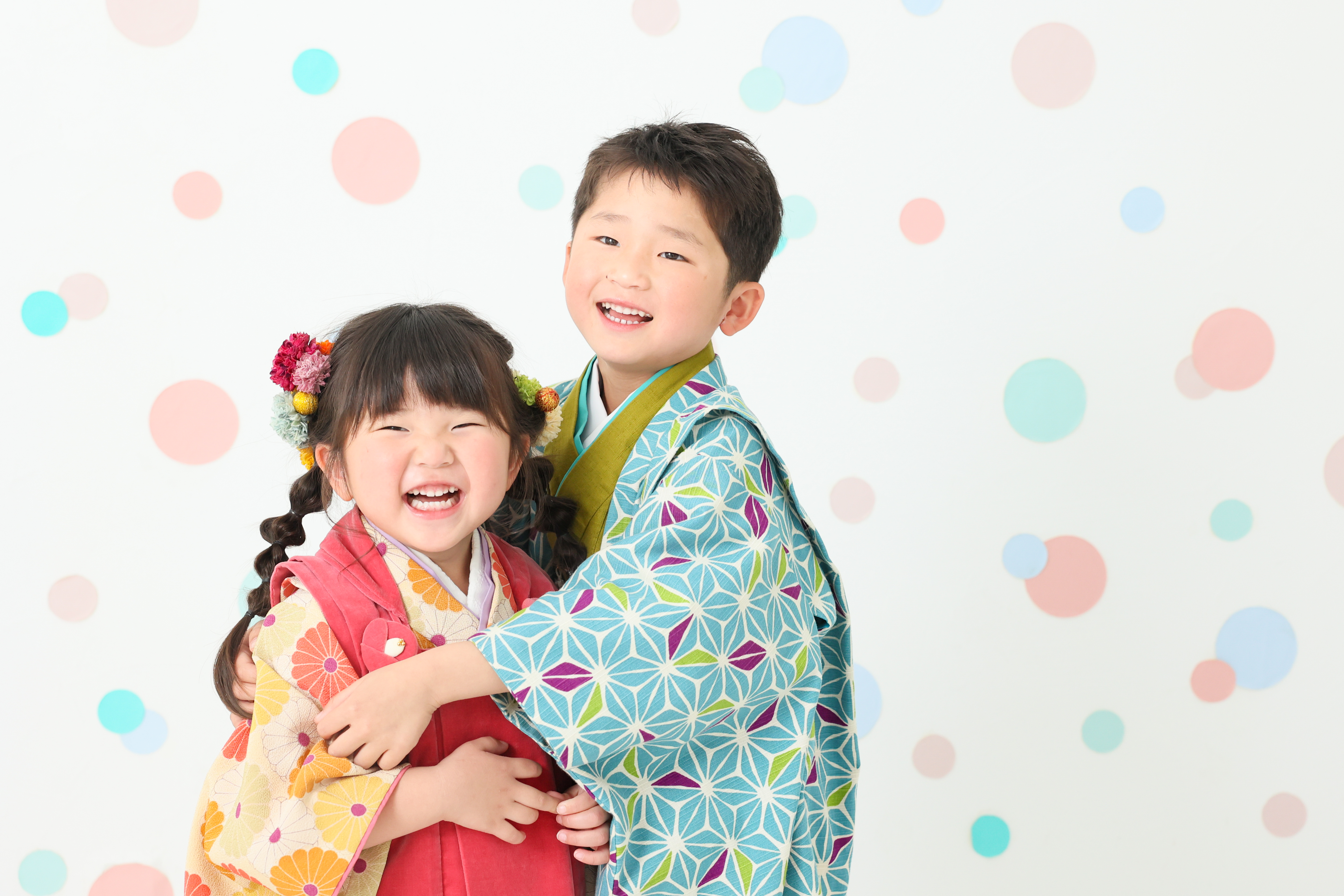 七五三撮影用和装の衣装