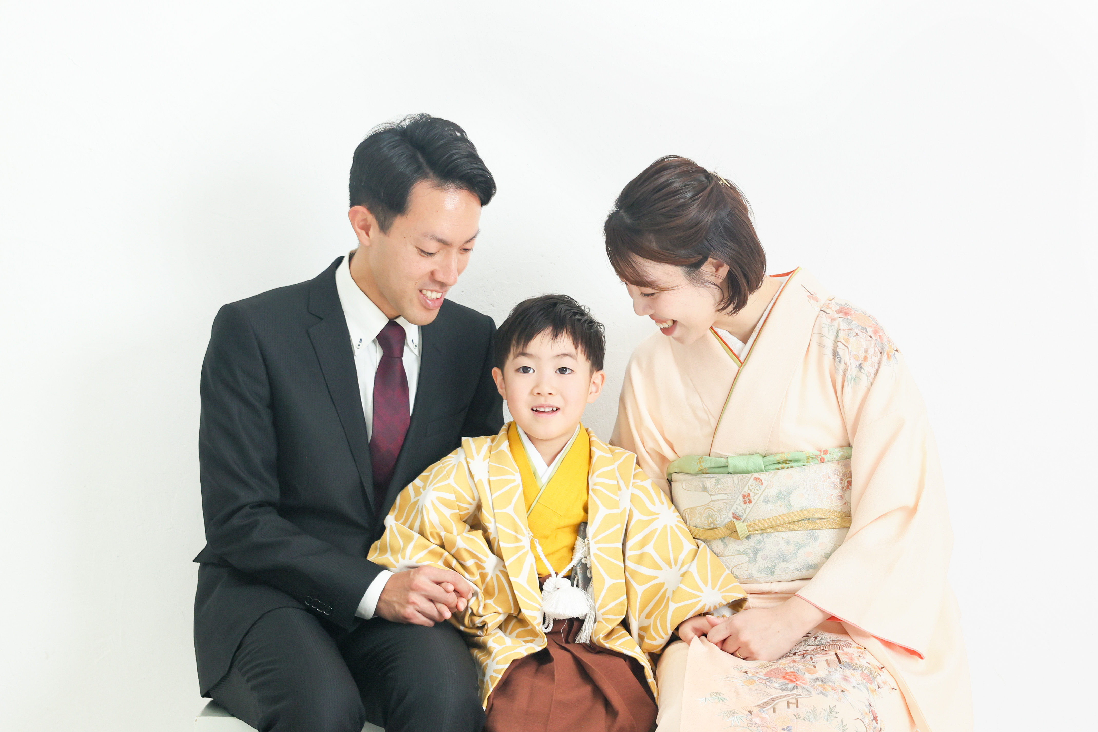 七五三撮影用和装の衣装