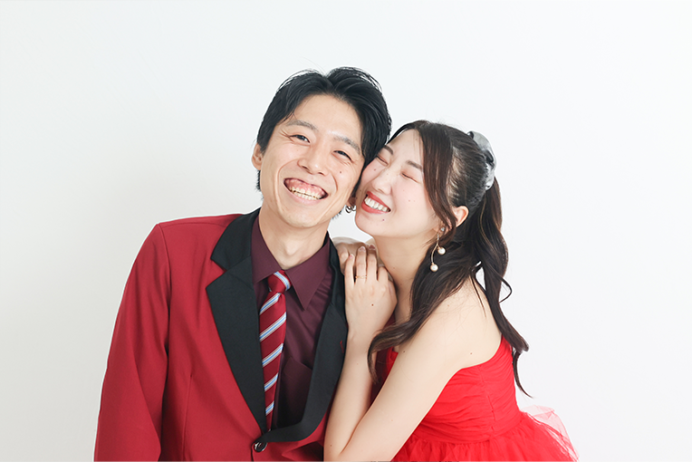 岡崎の貸切写真館saiで結婚記念写真をデータでお渡しします